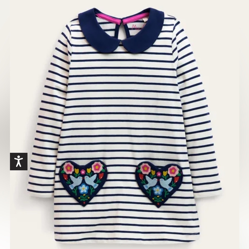 Mini Boden Jersey Pocket Tunic - 5-6 Y